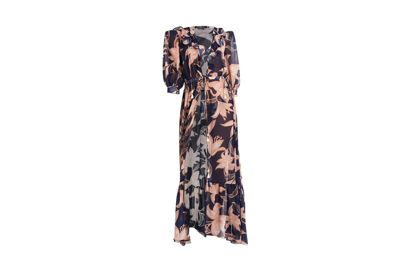 SALE Stargazer Tie-Front Kleid